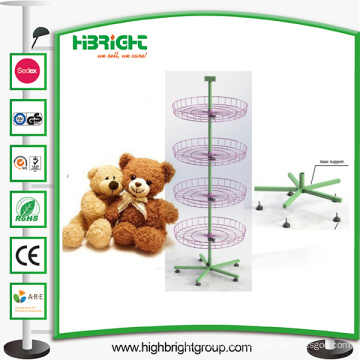 Plush Toys Rotating Spinner Display Rack Stand